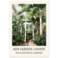 Vintage Palm House Kew Gardens - Botanical Wall Decor