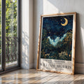 William Morris Crescent Moon Print 2