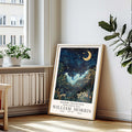 William Morris Crescent Moon Print