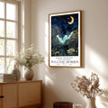 William Morris Crescent Moon Print