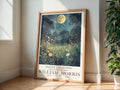 William Morris Moon And Fireflies Print 3