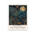 William Morris Moon Woodland Wall Art Botanical Print