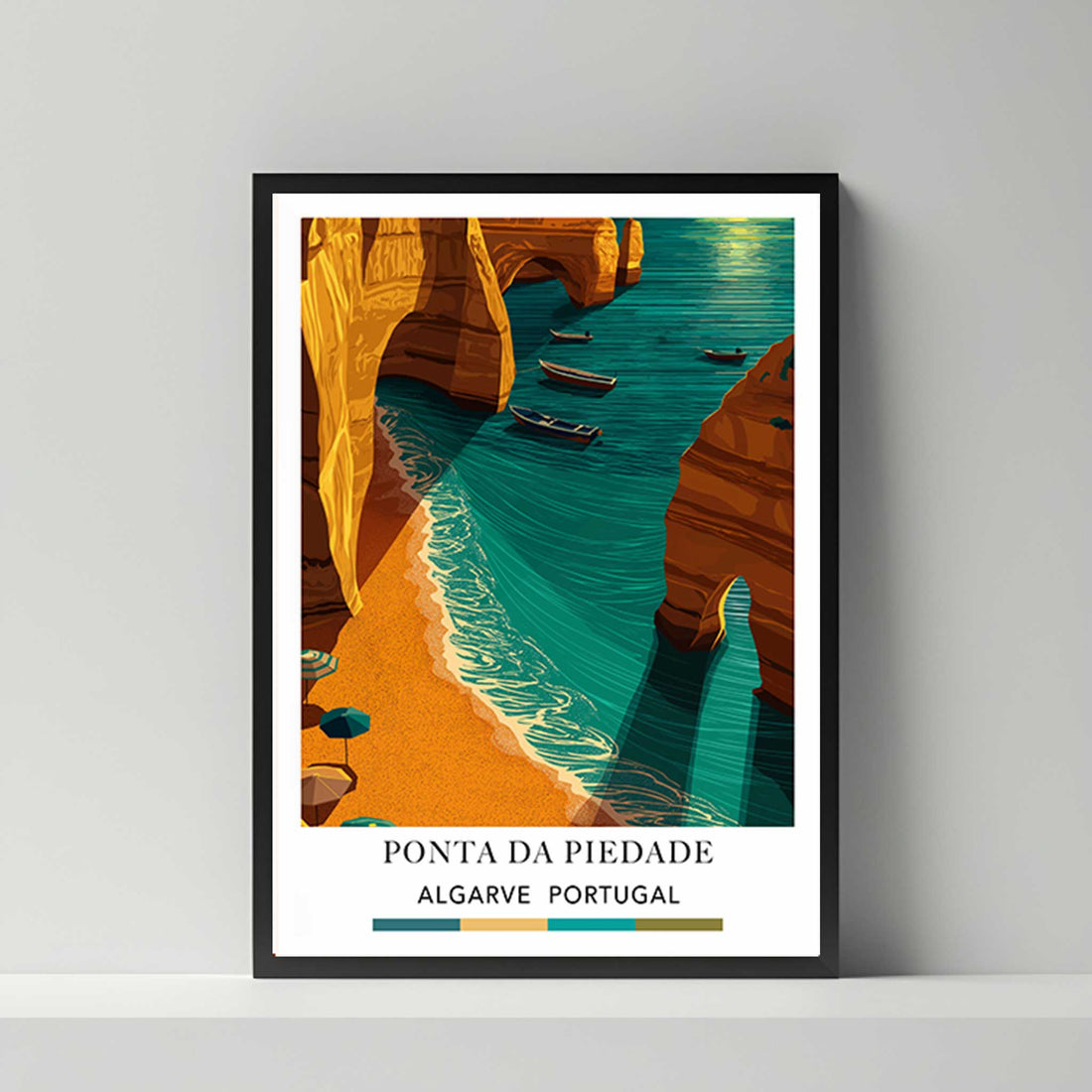 Travel Print Algarve Portugal Ponta da Piedade