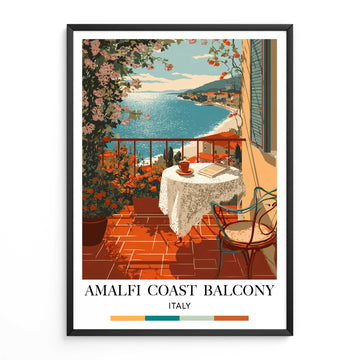 Travel Print Amalfi Coast