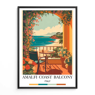Travel Print Amalfi Italy