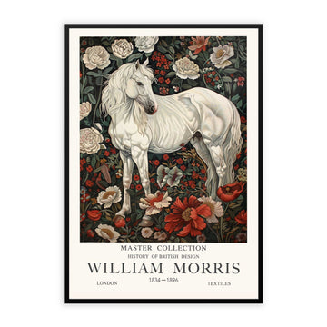 William Morris White Stallion 680