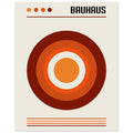 Art Deco - Bauhaus Poster, No. 112 Art Print, abstract, architecture, design, #illieeart