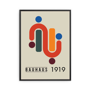 Bauhaus Print Minimalist Wall Art