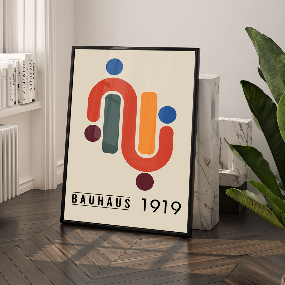 Bauhaus Print Minimalist Wall Art