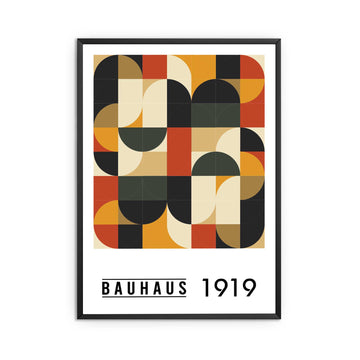 Bauhaus Print Mid Century Design