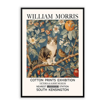 William Morris Vintage Cat 62