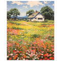 Country Cottage Art Print, , , , #illieeart