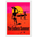 The Endless Summer - Classic Vintage Movie, Framed Print, Surf Movie, The Endless Summer, vintage movie poster, #illieeart