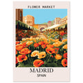 Flower Market, Madrid, Flower Market, Flower market Spain, Madrid, #illieeart