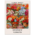 Flower Market, Sydney, floral poster, Flower Market, Sydney, #illieeart