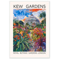 Kew Garden London, Framed Print, Botanical Print, Glass house, tropical flower, #illieeart