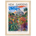 Kew Garden London, Framed Print, Botanical Print, Glass house, tropical flower, #illieeart