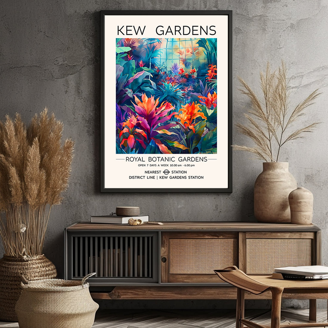 Kew Garden London Travel Print, , , , #illieeart