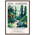 Kew Gardens Framed Print - The Cactus House, Botanical Print, floral poster, Framed Art print, #illieeart