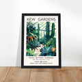Kew Gardens Framed Print - The Cactus House, Botanical Print, floral poster, Framed Art print, #illieeart