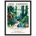 Kew Gardens Framed Print - The Cactus House, Botanical Print, floral poster, Framed Art print, #illieeart