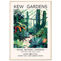 Kew Gardens Framed Print - The Cactus House, Botanical Print, floral poster, Framed Art print, #illieeart