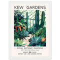 Kew Gardens Framed Print - The Cactus House, Botanical Print, floral poster, Framed Art print, #illieeart