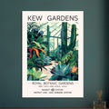 Kew Gardens London - The Cactus House Print, Botanical Print, floral poster, Travel Print, #illieeart