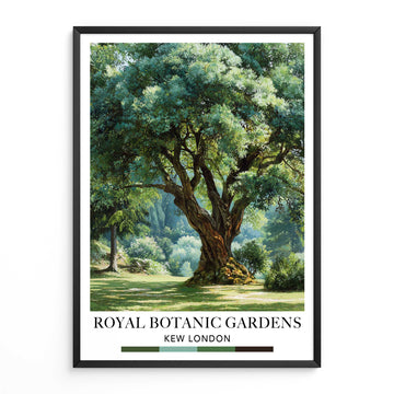 Travel Print London Kew Gardens Wall Art