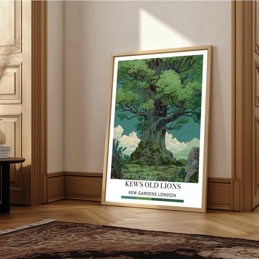 Travel Print London Kew Gardens Tree Wall Art