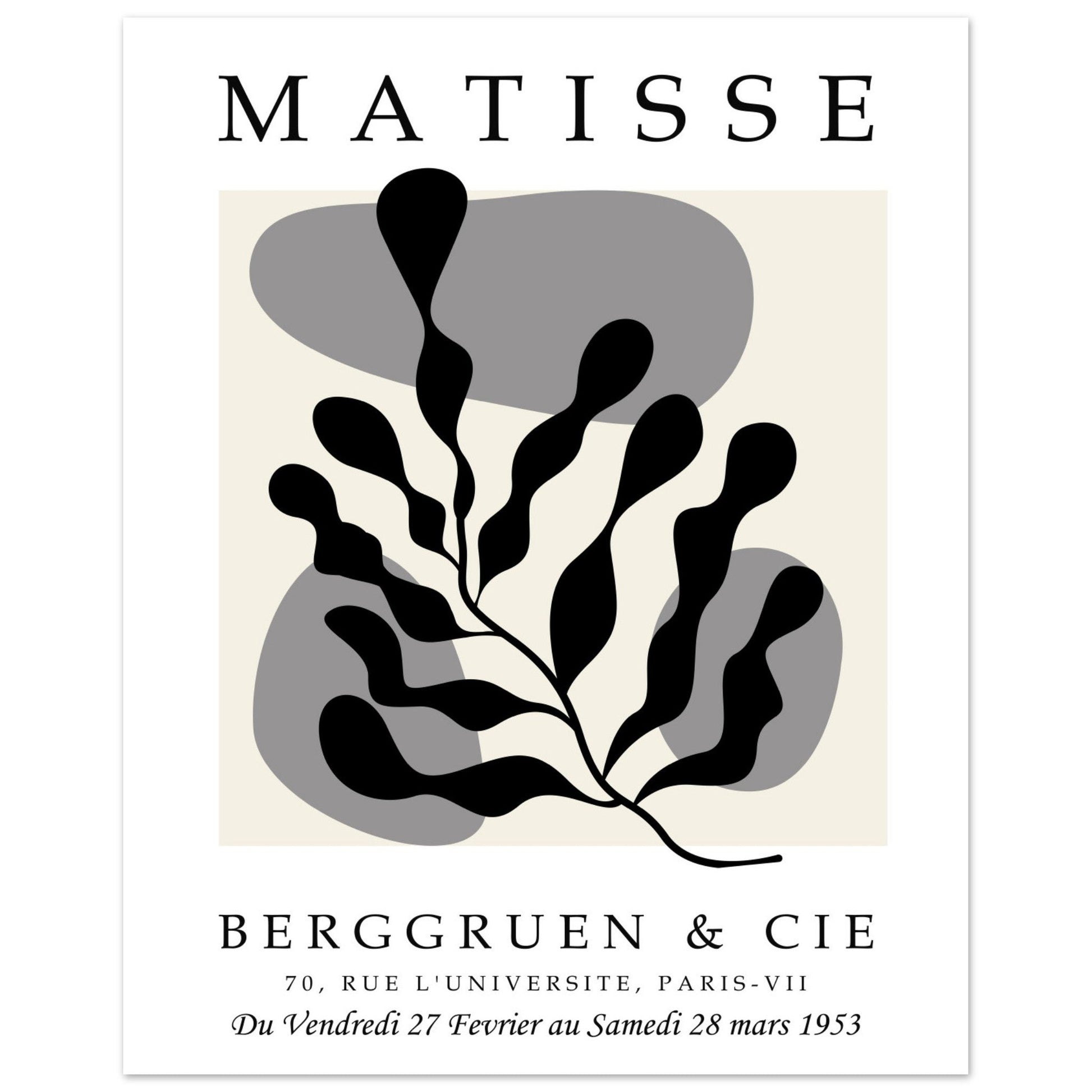 Matisse Cut Out, Henri Matisse Art Print, Matisse Poster, Matisse Wall Art, #illieeart