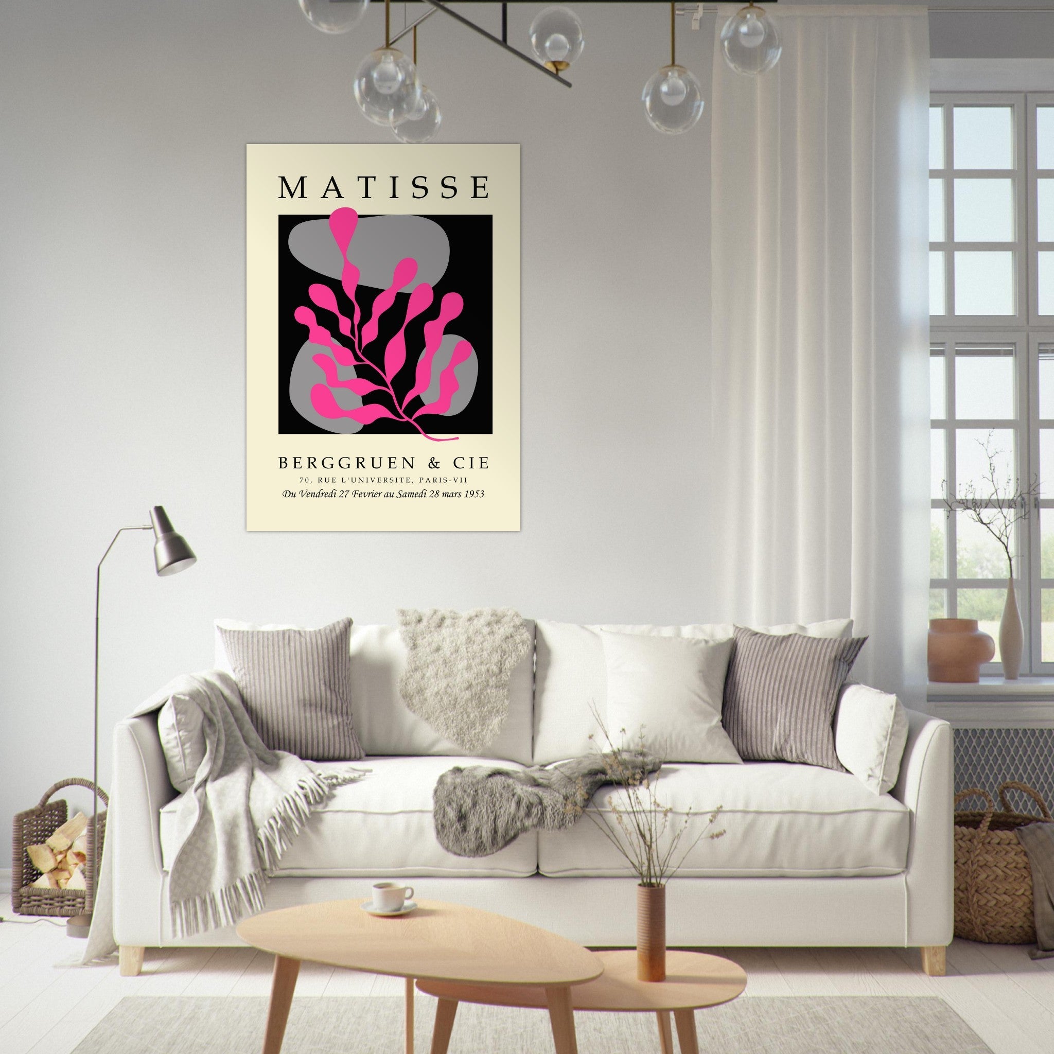 Matisse Print | Abstract Exhibition Poster | illieeart | illiee art