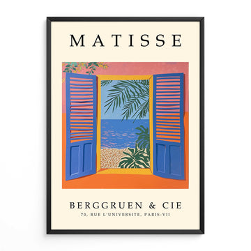 Matisse Coastal Window Print