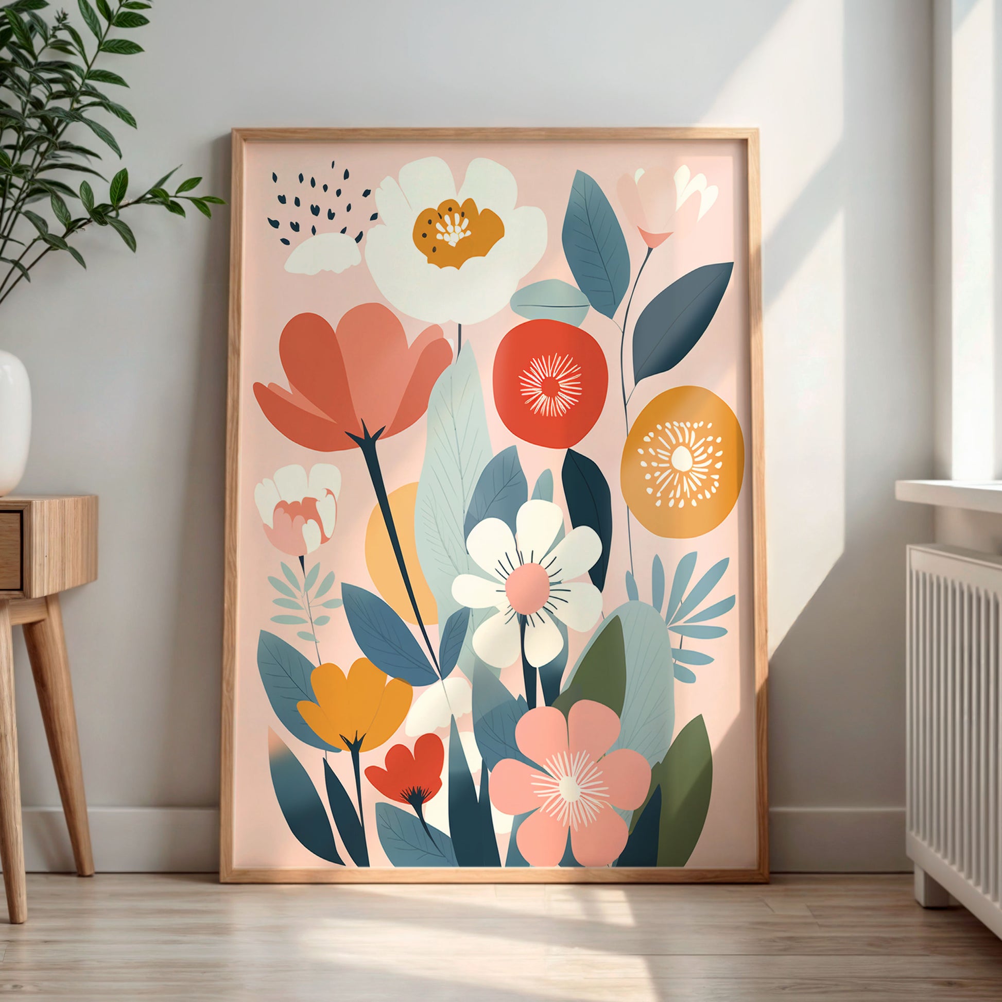 Mid-century-print-botanical-poster-wall-art posters