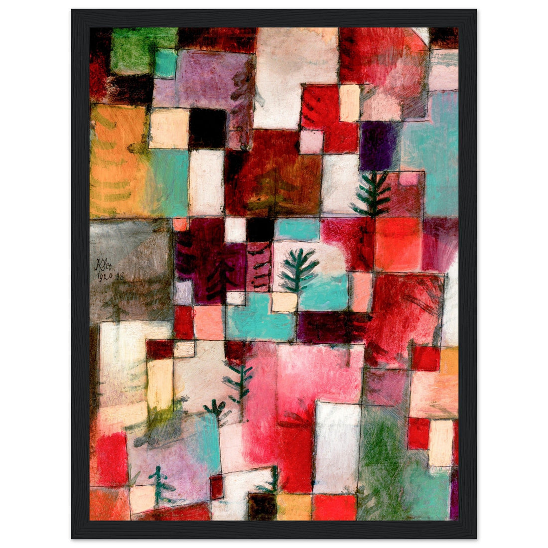 Paul Klee - Framed Poster, , , , #illieeart