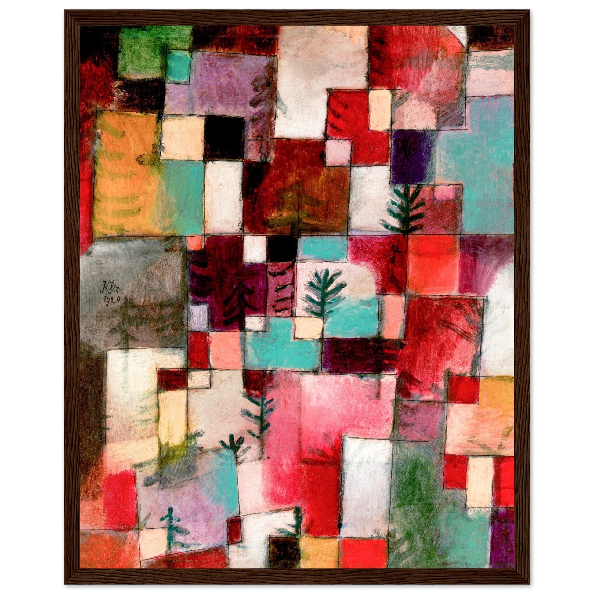 Paul Klee - Framed Poster, , , , #illieeart