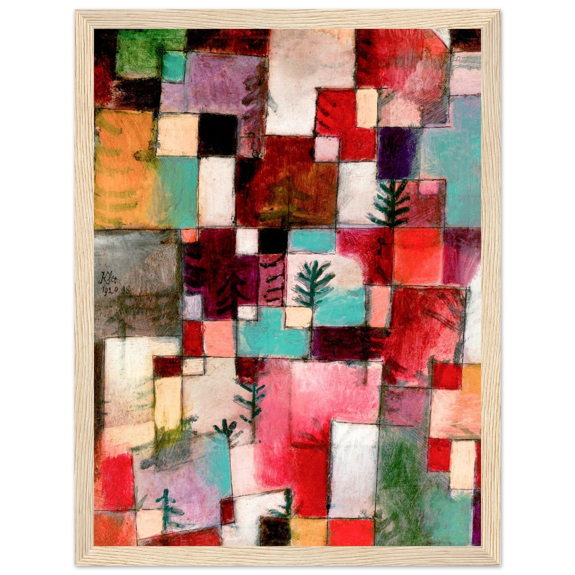 Paul Klee - Framed Poster, , , , #illieeart