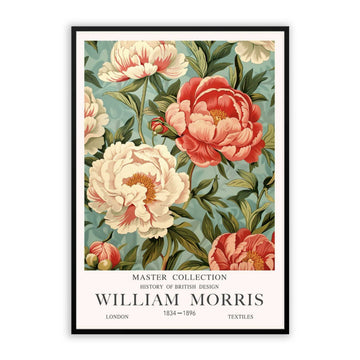 William Morris Flowers Peonies 82