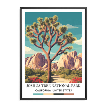 Travel Print Joshua Tree National Park California