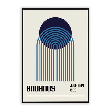 Bauhaus Poster - Blue No. 116