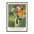 Bold Floral Vase Art Print | Boho & Scandinavian Botanical Wall Art