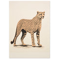 Speedy, Cheetah, Vintage Animal Print, Vintage Big Cat, #illieeart