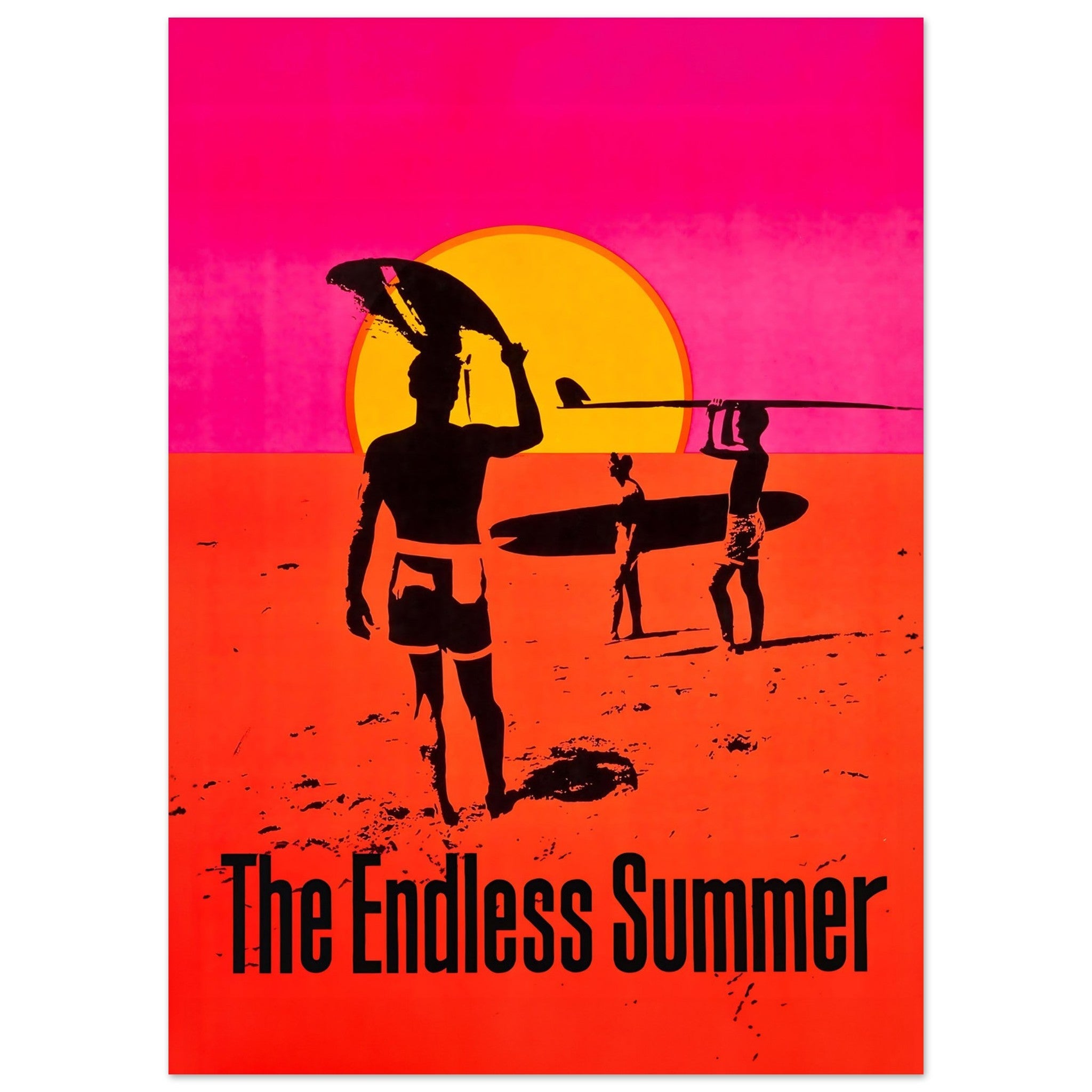 The Endless Summer Vintage Movie Poster, classic surf movie, Movie Prints, , #illieeart