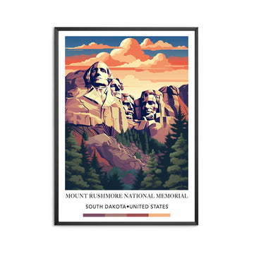 Travel Print Mount Rushmore