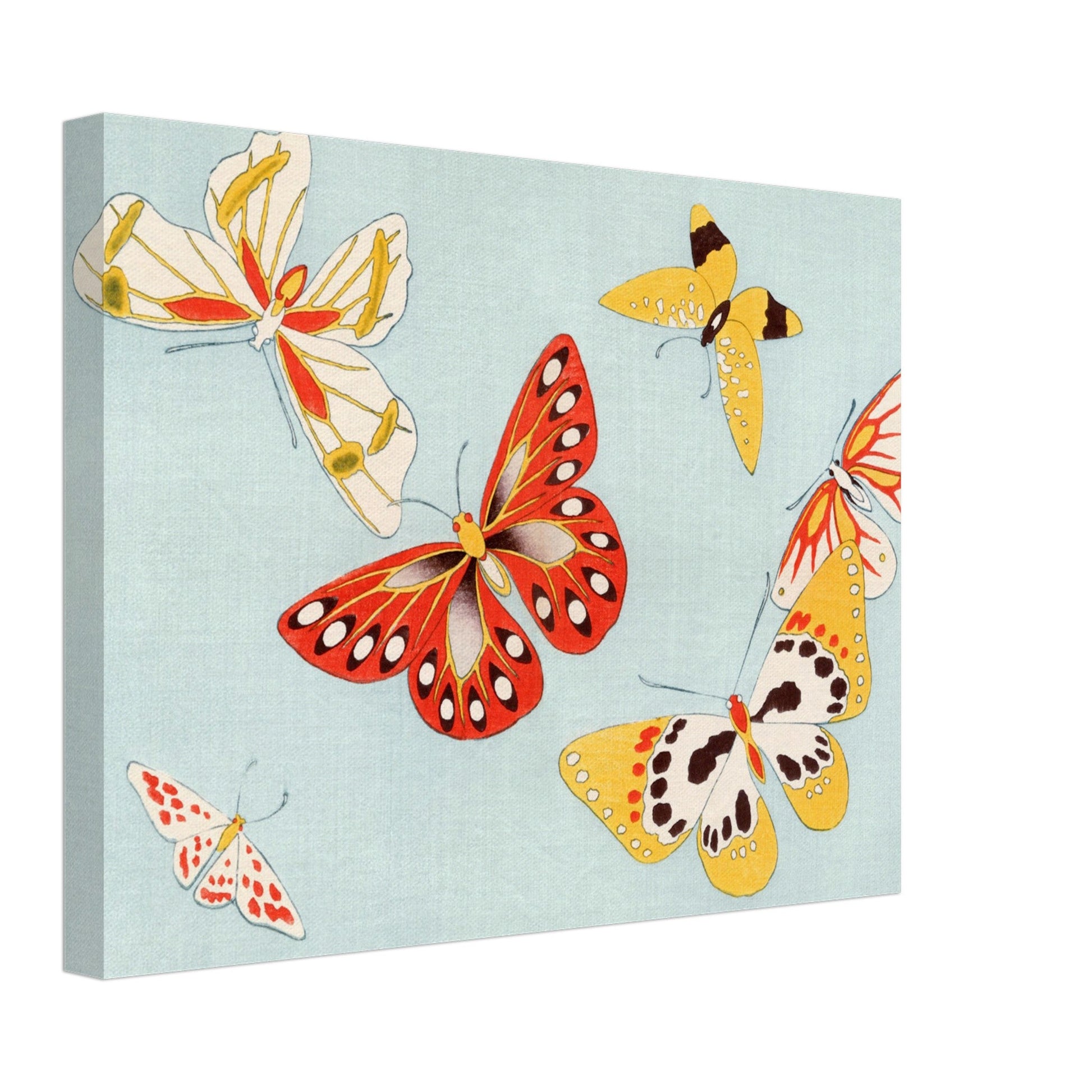 Vintage Butterflies - Canvas Print, , , , #illieeart