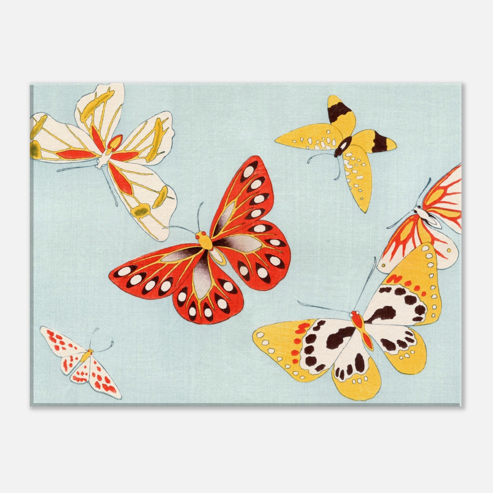 Vintage Butterflies - Canvas Print, , , , #illieeart