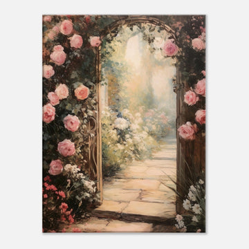 Vintage Roses - Canvas Print, Canvas Print, Vintage Roses, , #illieeart