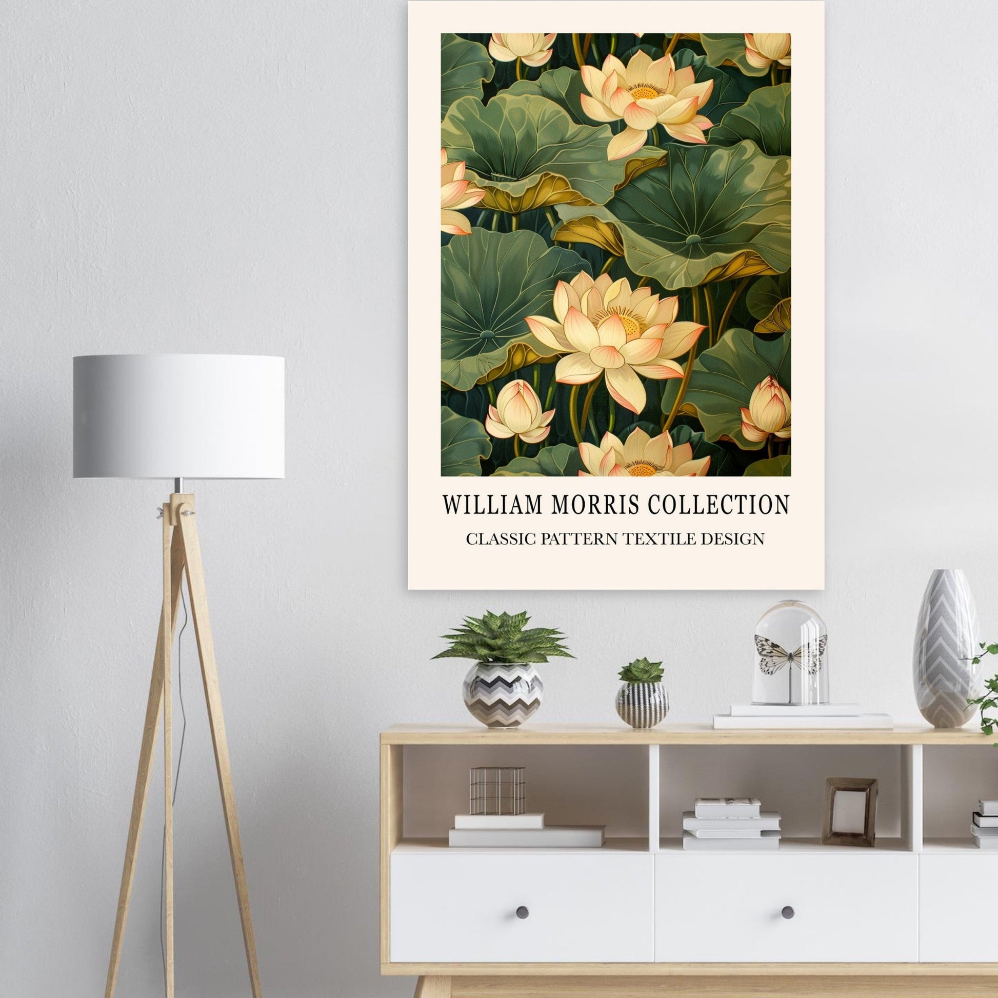 Water Lilies - William Morris, Inspired By William Morris, Water Lilies, William Morris Art, #illieeart