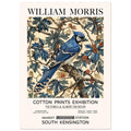 Blue Jay - William Morris Art Print, Art, Arts & Crafts, Blue, #illieeart