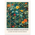 Trellis And Flowers - William Morris, floral, Trellis And Flowers, William Morris Art, #illieeart
